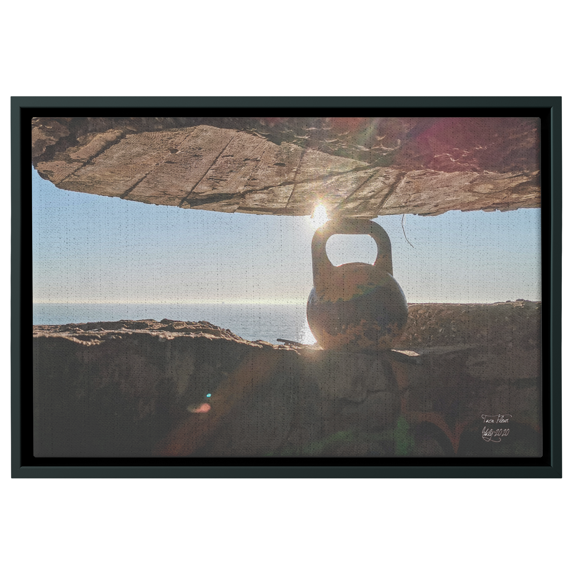 Framed Canvas With Kettlebell Photo - Image 8